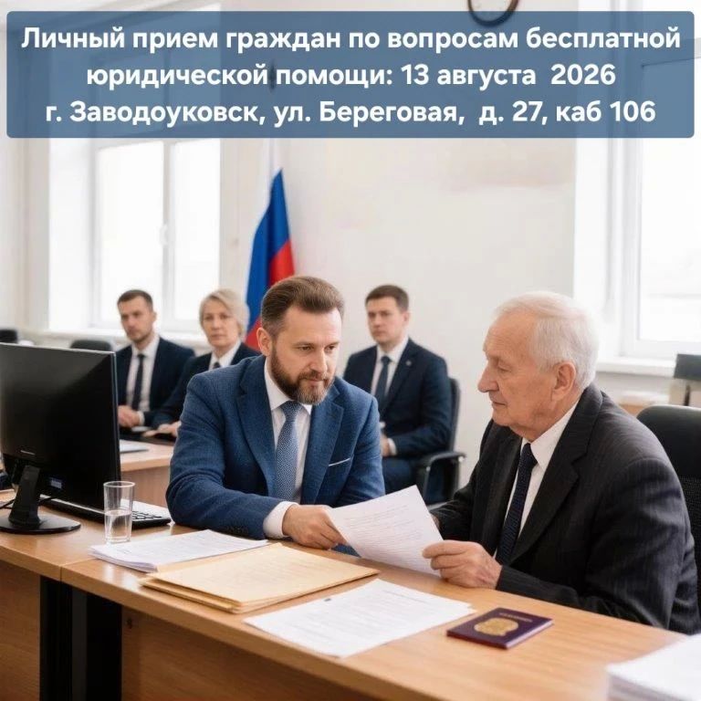 О проведении личного приема граждан в городе Заводоуковске