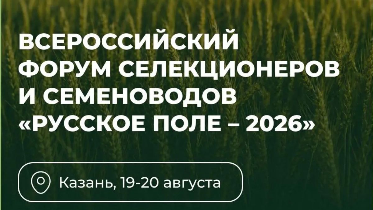Тюменских селекционеров и семеноводов приглашают на форум «Русское поле – 2026»