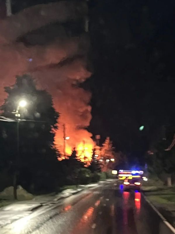 Пожар в Тюменском округе.. Дата и время: 11 августа, 22:01