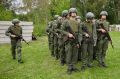 Третья смена военно-патриотического лагеря «Время юных героев» стартовала в центре "Воин"