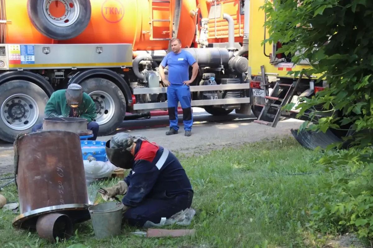 В деревне Кутырево Бердюжского округа обновляют сети водоснабжения