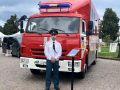 Друзья, на Красной площади у Тобольского кремля уже работает выставка пожарной техники