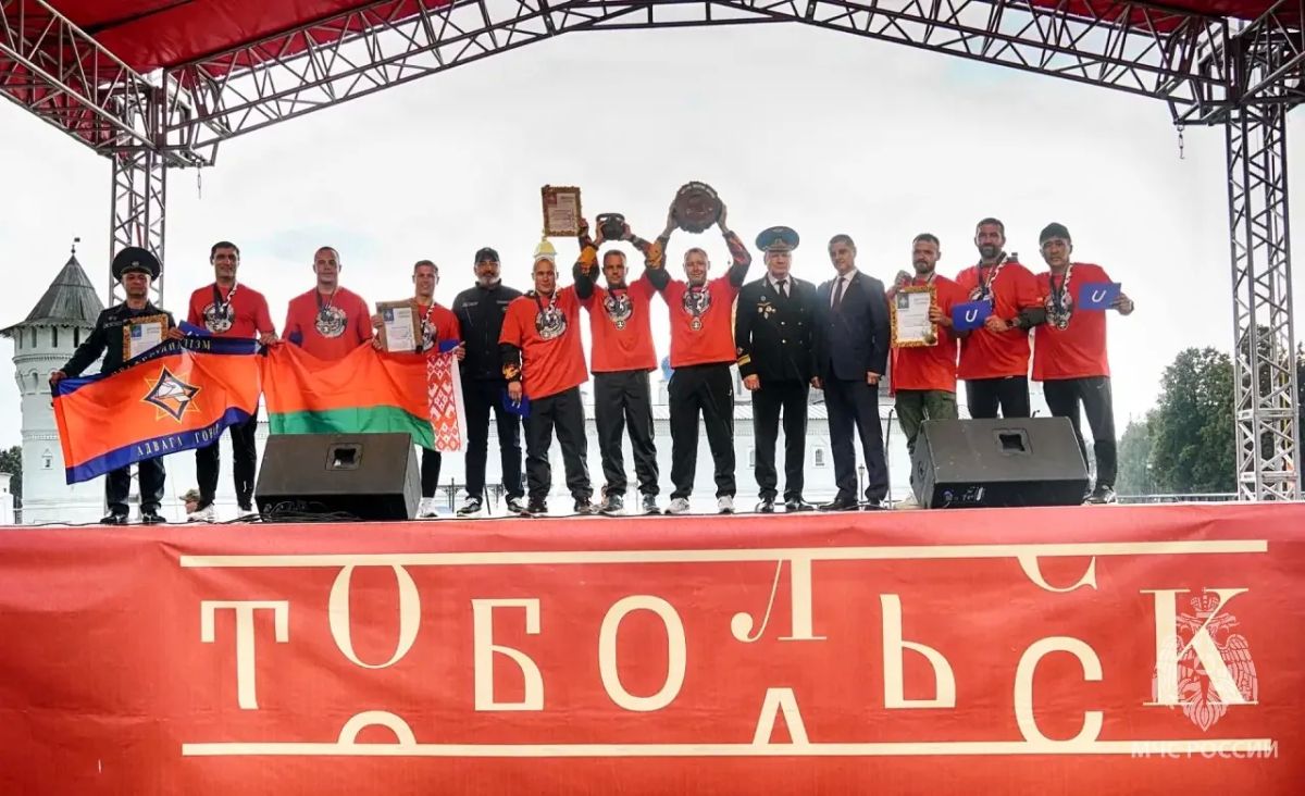 В Тобольске завершились Международные соревнования "Пожарная тяга В Тобольске завершились Международные соревнования "Пожарная тяга