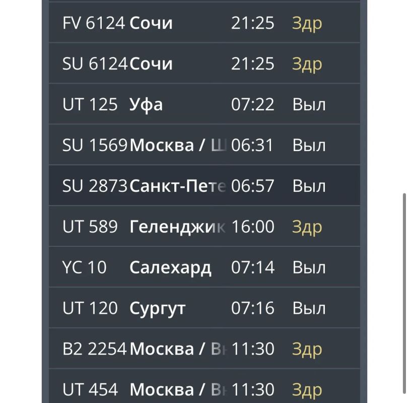 В Рощино массовая задержка рейсов