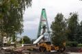 Площадь Борцов Революции в Тюмени готова на 80%