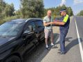 Тобольский участок федеральной автодороги Тюмень-Ханты-Мансийск под особым контролем инспекторов специализированного взвода полка ДПС Госавтоинспекции