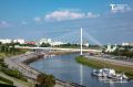 Белый, синий, красный: мост Влюбленных засияет триколором