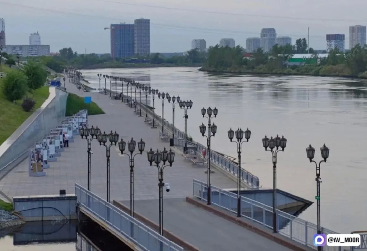 Тура продолжает мелеть: уровень воды опустился до 771 см
