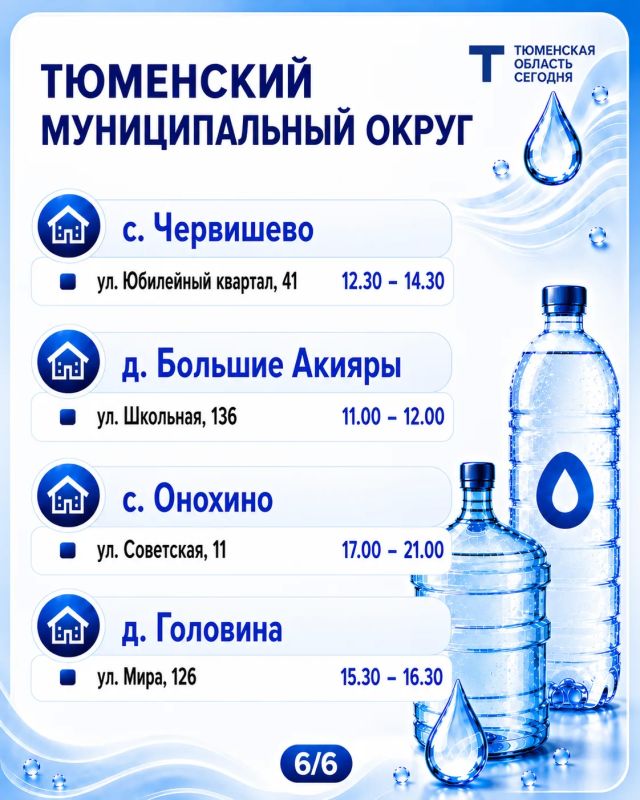 «Чистая вода»: график работы передвижных пунктов набора воды на 24 августа «Чистая вода»: график работы передвижных пунктов набора воды на 24 августа