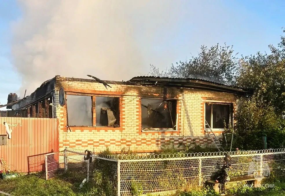 В Голышмановском округе на пожаре погиб человек