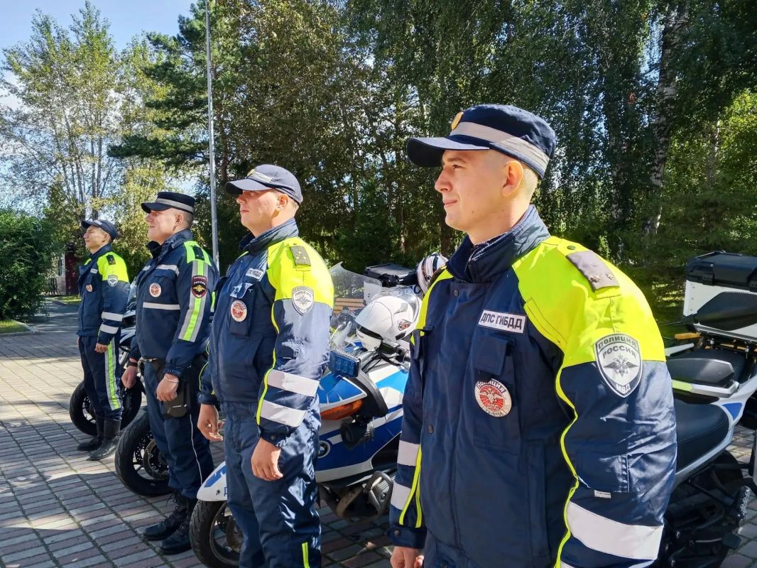 Сегодня рассказываем о буднях полицейских мотоциклистов