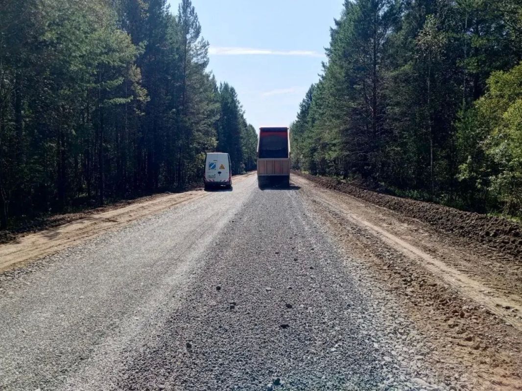 В Юргинском округе ремонтируют дорогу по нацпроекту В Юргинском округе ремонтируют дорогу по нацпроекту