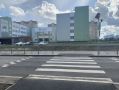 Пешеходный переход обустроили в микрорайоне Ямальский1 рядом с третьим корпусом школы № 65 на ул. Николая Ростовцева