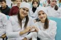 Сегодня на праздничных линейках поздравил с Днём знаний студентов, преподавателей и мастеров производственного обучения
