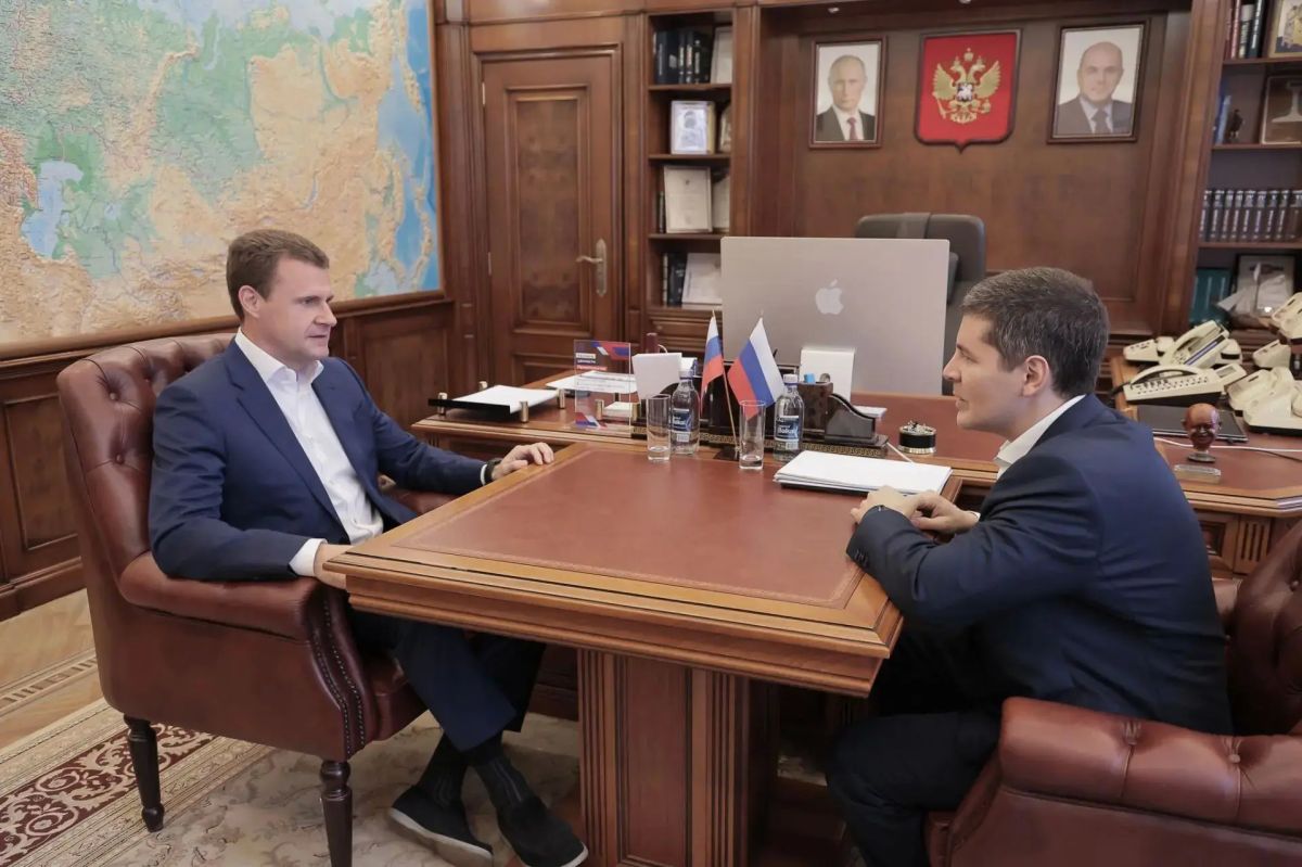 Алексей Чекунков встретился с Дмитрием Артюховым в Москве