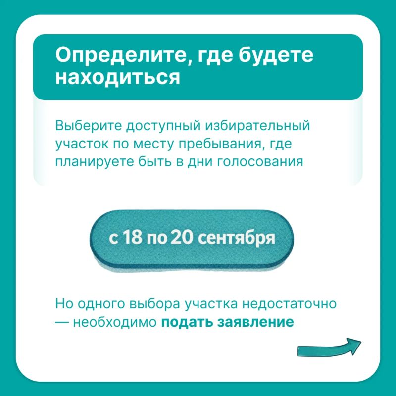 Место регистрации и место пребывания в дни голосования не совпадают? Место регистрации и место пребывания в дни голосования не совпадают?