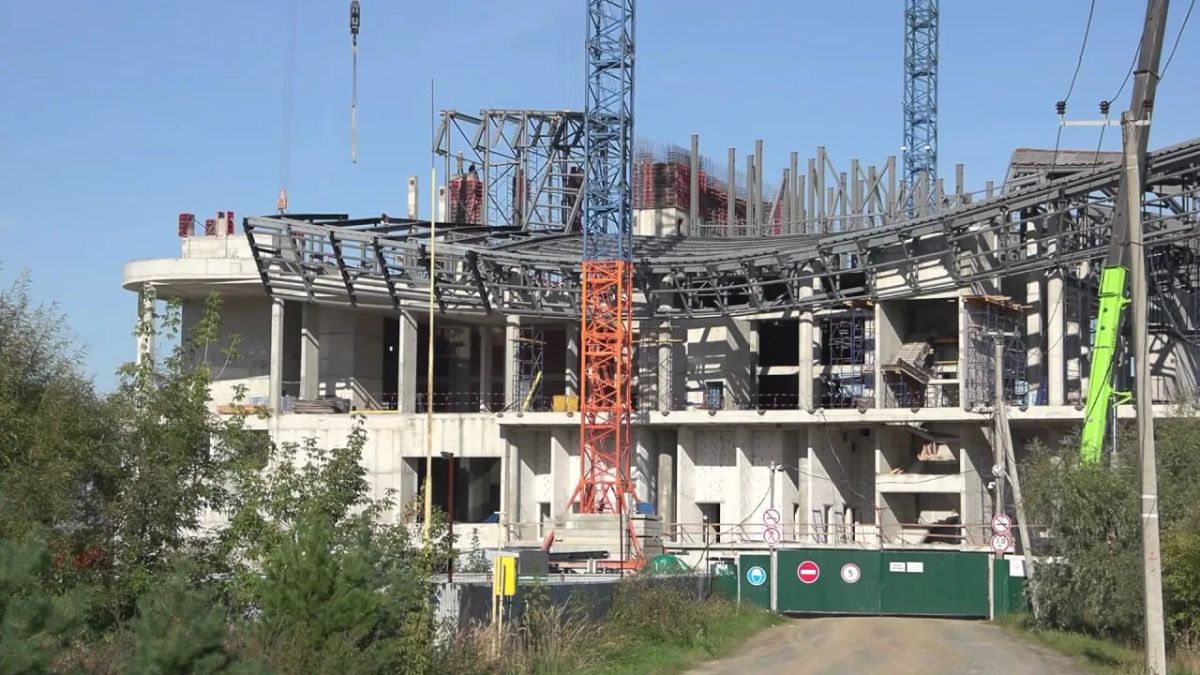 В рамках нацпроекта "Туризм и гостеприимство" в Тобольске ведётся строительство многофункционального комплекса с четырёхзвездочной гостиницей на 120 номеров В рамках нацпроекта "Туризм и гостеприимство" в Тобольске ведётся строительство многофункционального комплекса с четырёхзвездочной гостиницей на 120 номеров