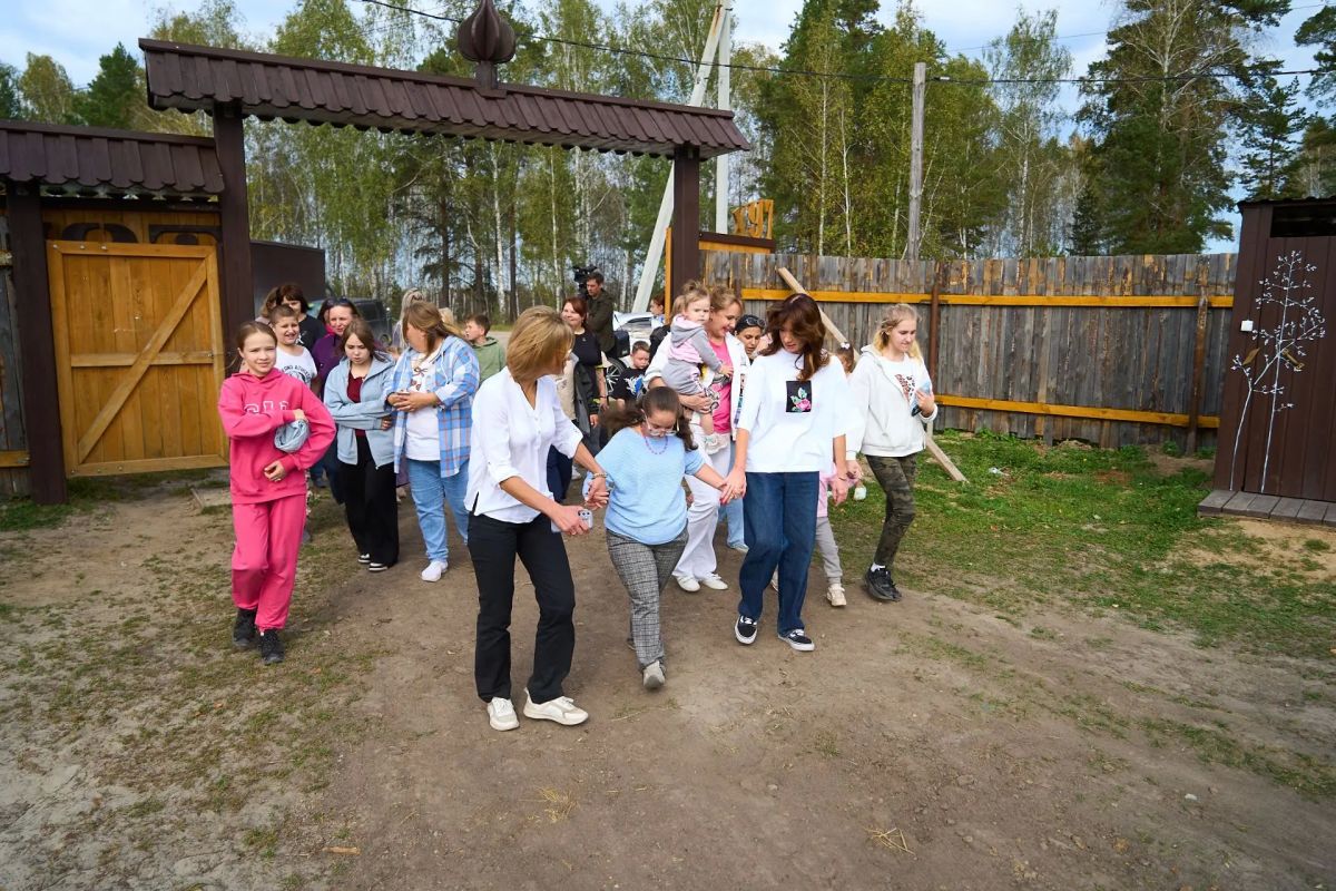 Выходные на хуторе "Кречет" организовали для детей тюменских бойцов СВО и ребят с ОВЗ Выходные на хуторе "Кречет" организовали для детей тюменских бойцов СВО и ребят с ОВЗ