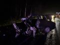 Отечественную легковушку смяло под фурой - погибли два человека
