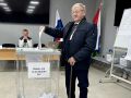 Председатель Президиума Совета муниципальных образований Тюменской области Виктор Воллерт 18 сентября проголосовал на выборах