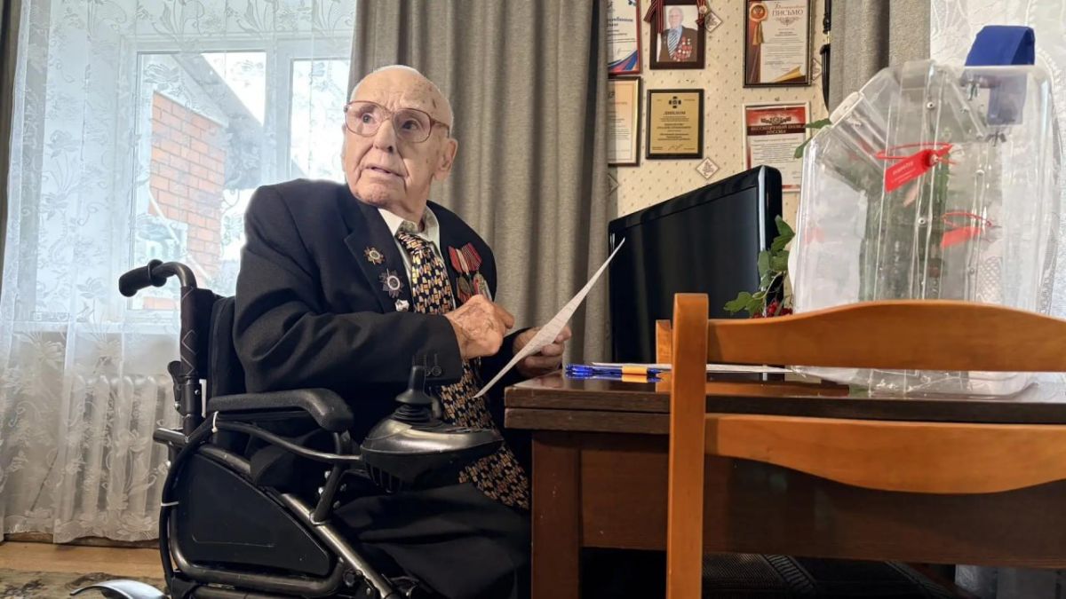 99-летний ветеран сделал свой выбор