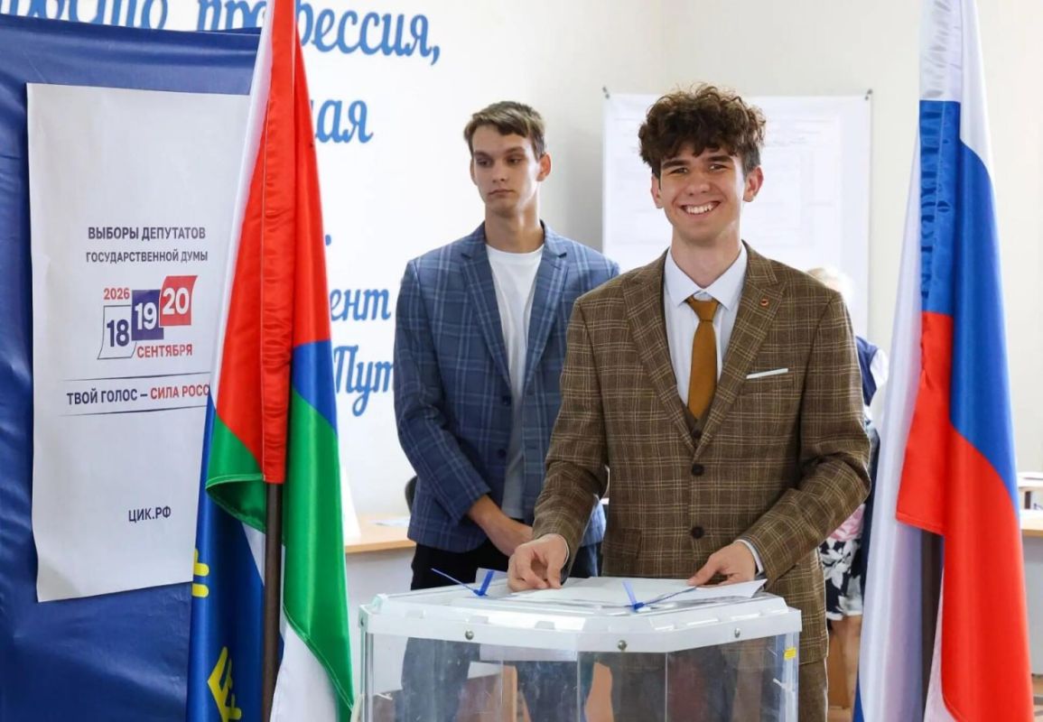 Первокурсники Ишимского пединститута впервые проголосовали