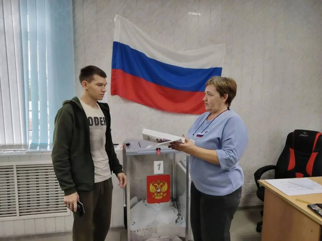 Большими семьями приходят голосовать в Казанском округе Большими семьями приходят голосовать в Казанском округе