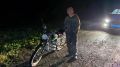 На трассе Тюмень — ХантыМансийск автоинспекторы задержали 42летнего мужчину на мопеде