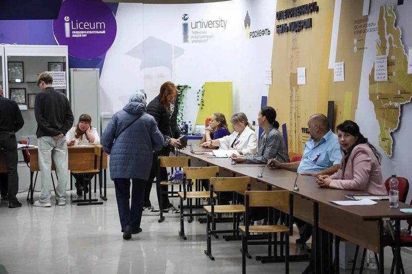 В Тюменской области подвели итоги первого дня выборов