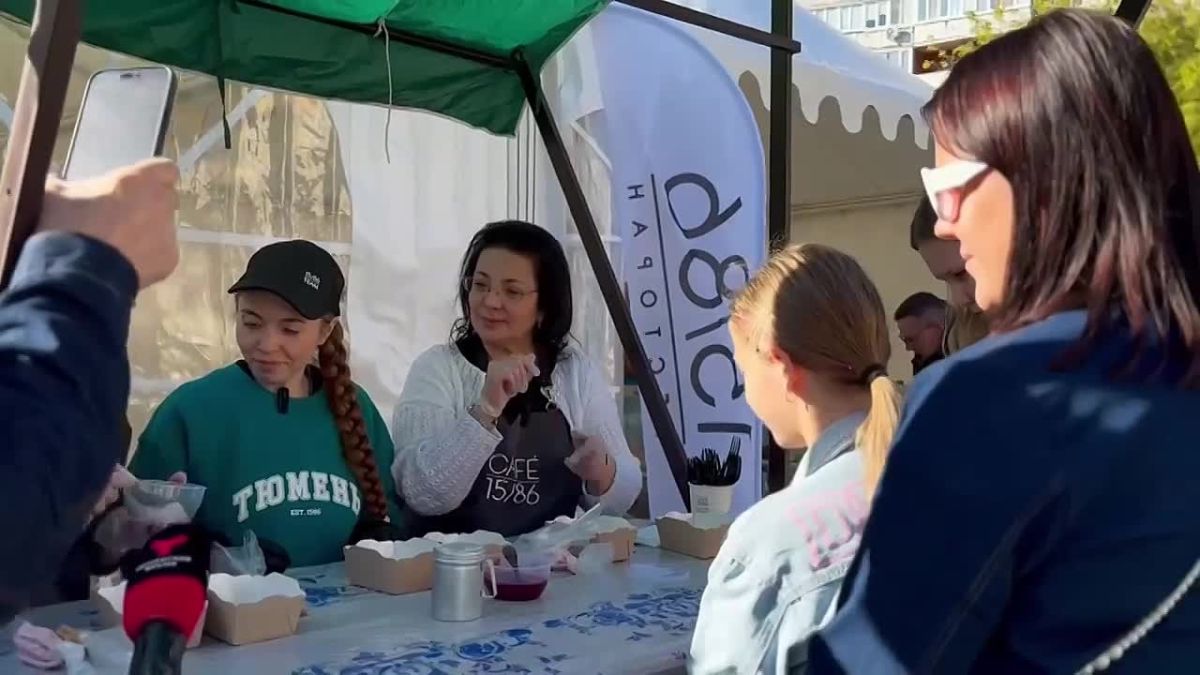 Олимпийская чемпионка Луиза Носкова приняла участие в гастрономическом фестивале