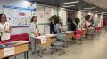 На открытии избирательных участков звучит гимн России
