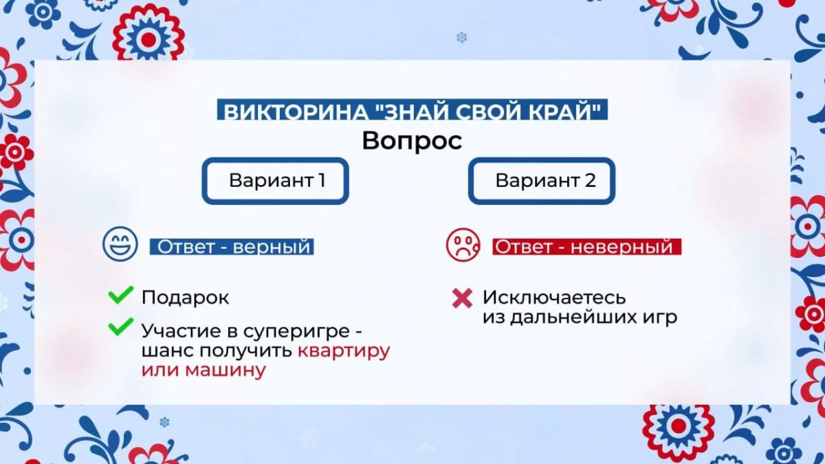 Викторина "Знай свой край" продолжается Викторина "Знай свой край" продолжается