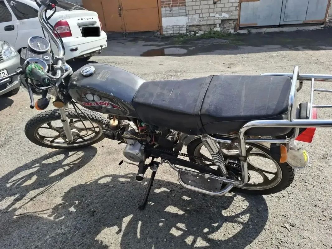 У жителя с. Бердюжье конфискован мотоцикл за вождение в нетрезвом виде