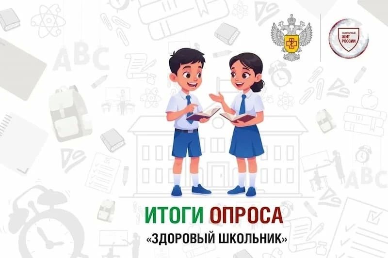 Подводим итоги второго всероссийского опроса проекта «Санпросвет» «Здоровый школьник»