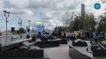 Бронзовый макет тюменского острога открыли на Исторической площади