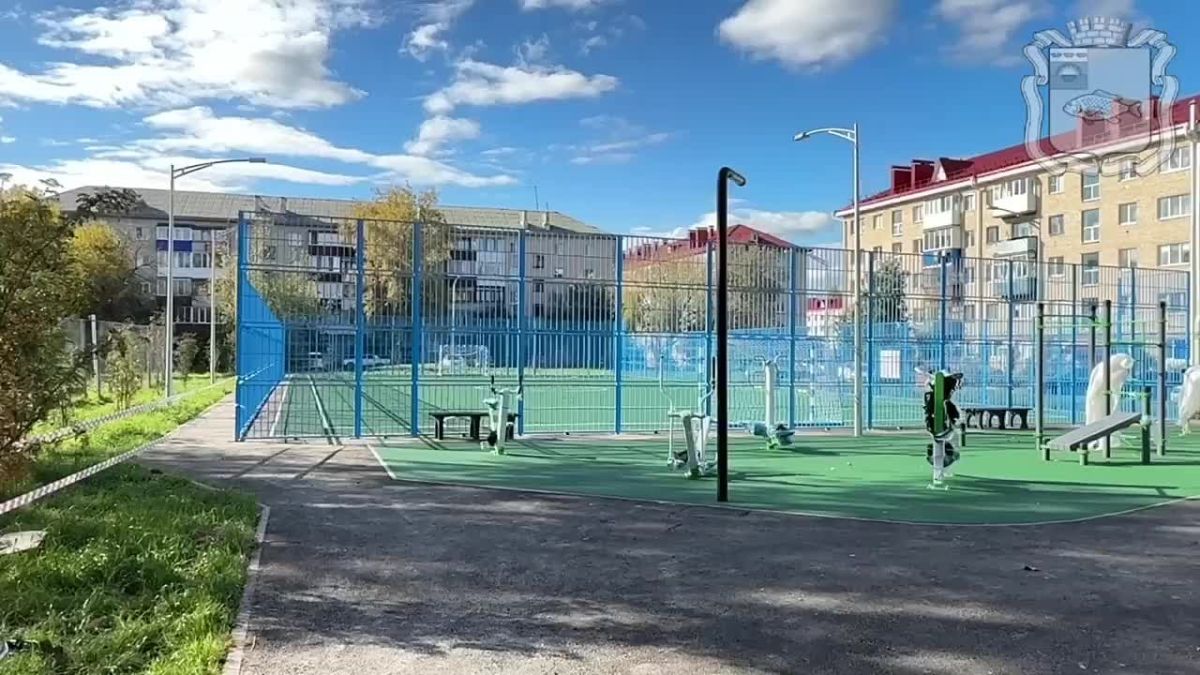 В Ишиме завершают благоустройство территории на ул. К. Маркса