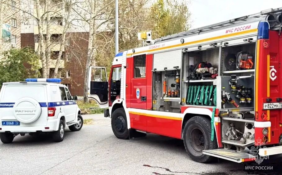 В Тюмени ликвидируют пожар на улице Олимпийская В Тюмени ликвидируют пожар на улице Олимпийская