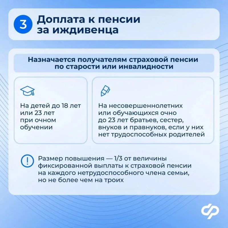 Выплаты Соцфонда для старшего поколения Выплаты Соцфонда для старшего поколения