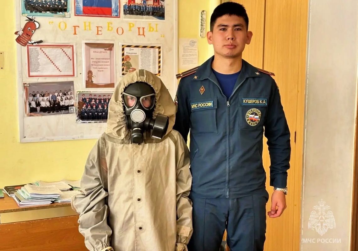 Кадеты Ишима освоили основы гражданской обороны Кадеты Ишима освоили основы гражданской обороны