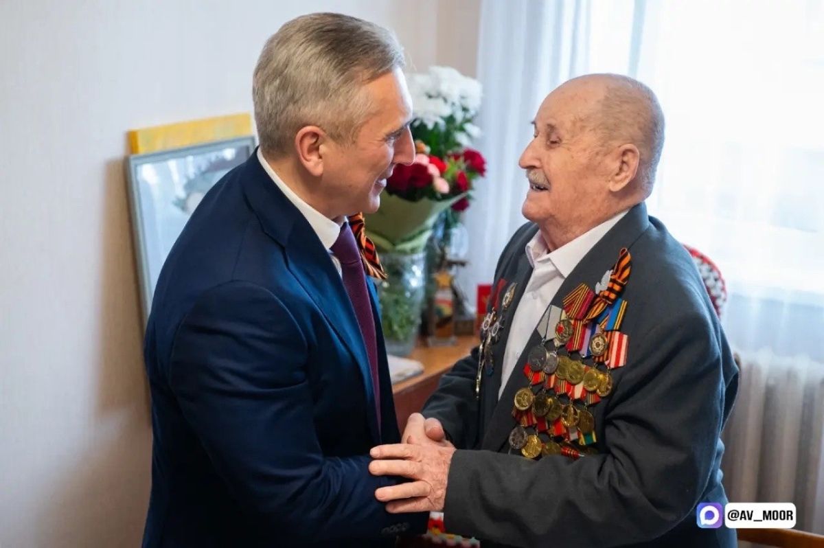 Столетний юбилей отметил тюменский ветеран 3 октября