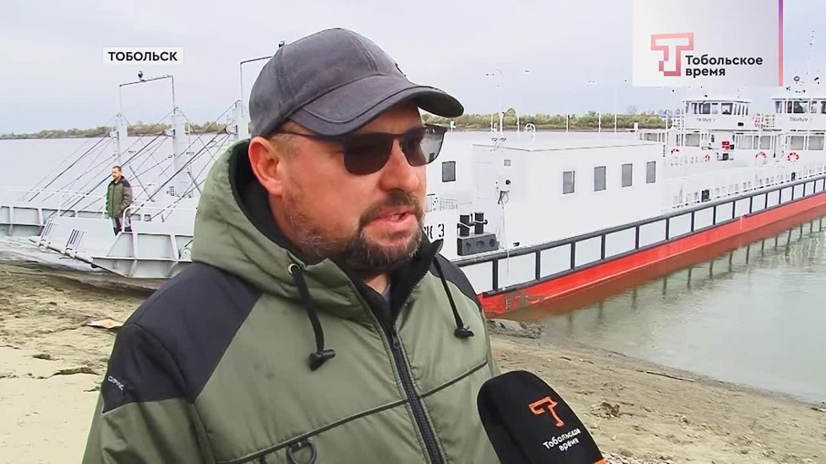 В Тобольск прибыли новые паромы