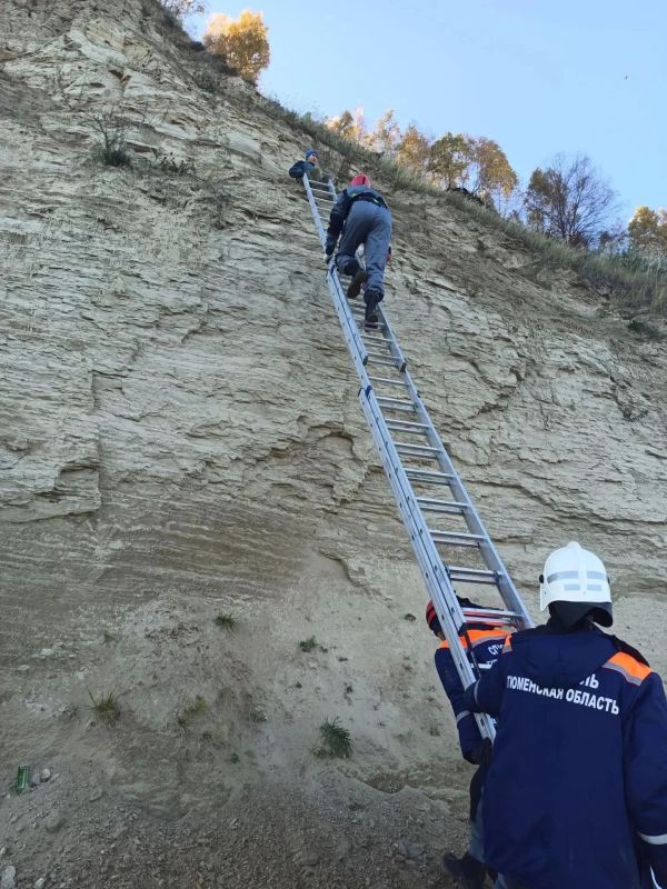 В Тобольске с этого огромного склона сорвался человек