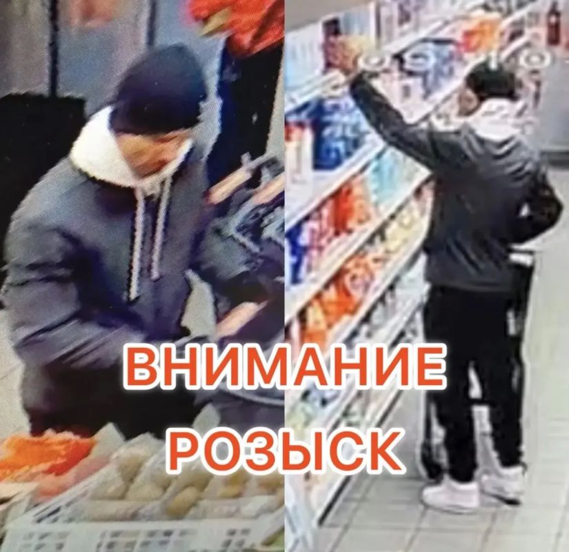 Сотрудники отдела полиции № 7 УМВД России по г. Тюмени устанавливают личность мужчины, который 9 октября текущего года, находясь в магазине «Магнит», расположенном по ул. Декабристов, д. 147, похитил продукты питания