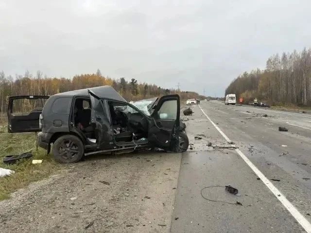 На тюменской трассе погиб человек