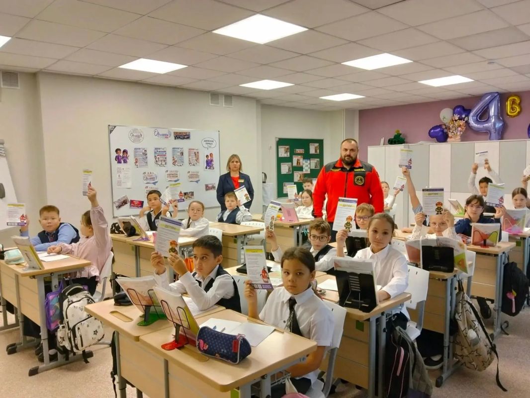 Урок безопасности от профессионала Урок безопасности от профессионала