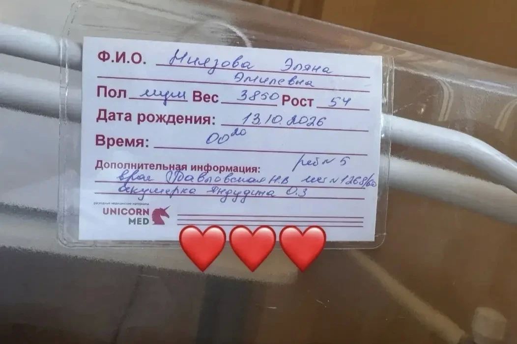 Друзья, только что узнал добрую весть, делюсь! В семье нашего героя, участника специальной военной операции Ильшата Ниязова, родился сын! Друзья, только что узнал добрую весть, делюсь! В семье нашего героя, участника специальной военной операции Ильшата Ниязова, родился сын!