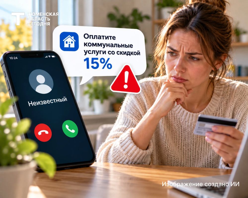 «Оплатите коммунальные услуги со скидкой 15%»