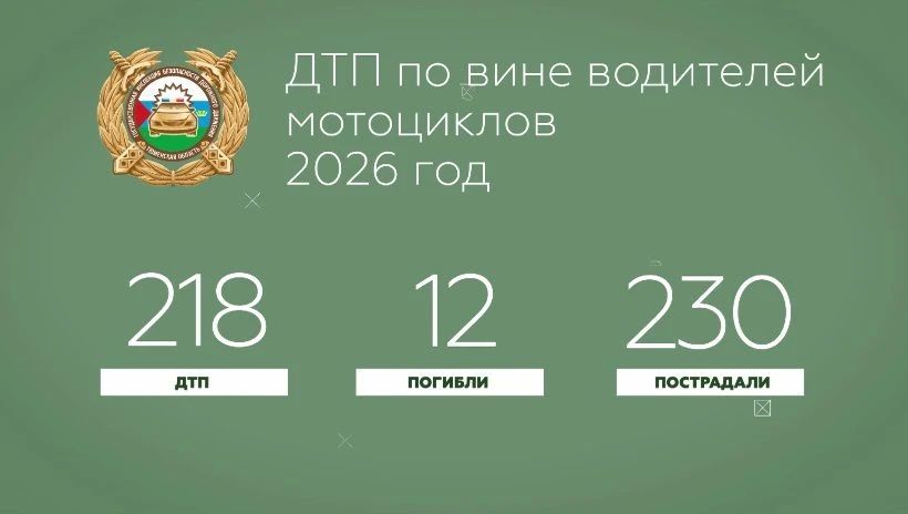 Осенью количество аварий с участием мотоциклистов заметно растет