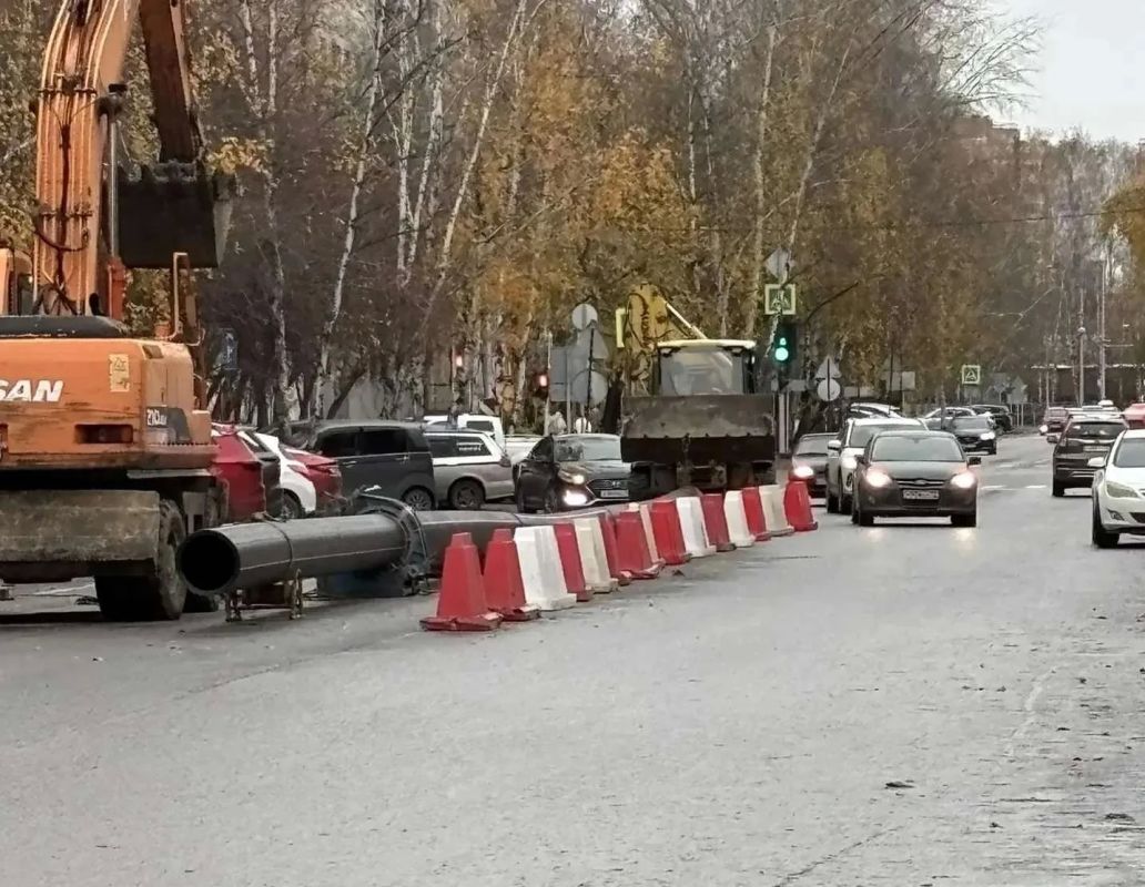 Новый водопровод на улице Тульской: работы в процессе