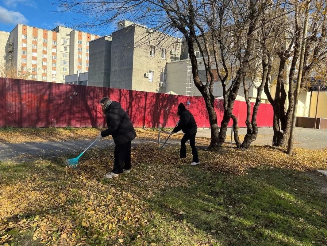 Субботник с сквере Депутатов объединил ТОСы и городские организации Субботник с сквере Депутатов объединил ТОСы и городские организации